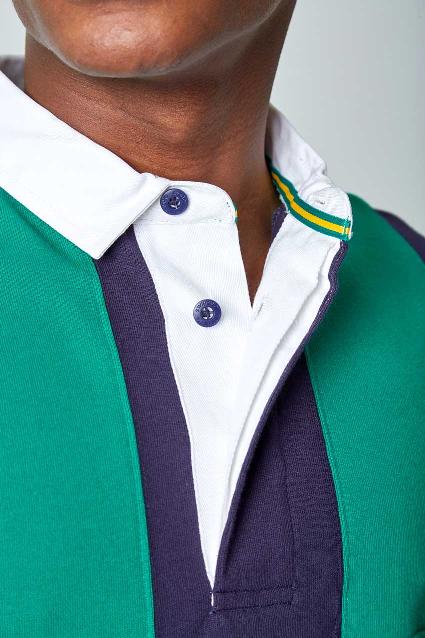 Flagstaff Color Blocked Rugby Shirt