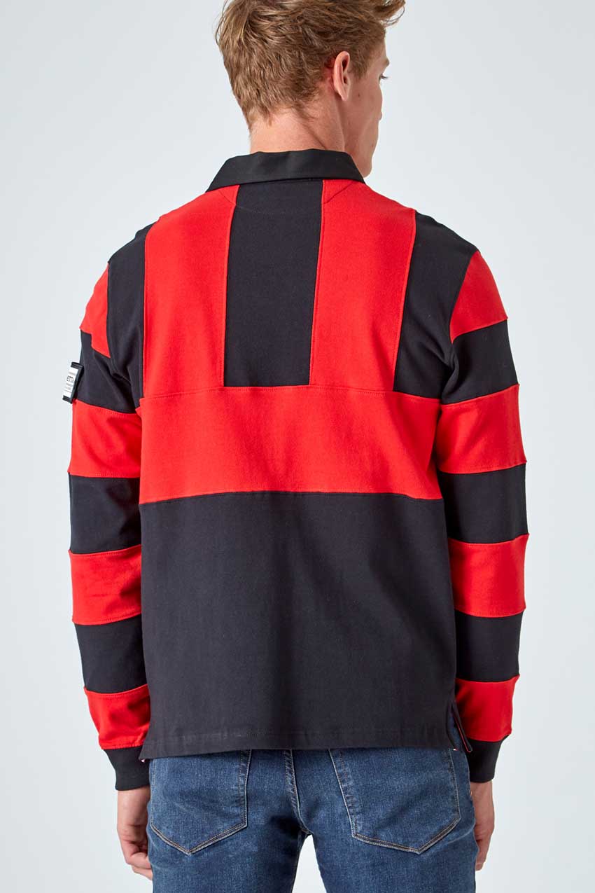 Flagstaff Color Blocked Rugby Shirt