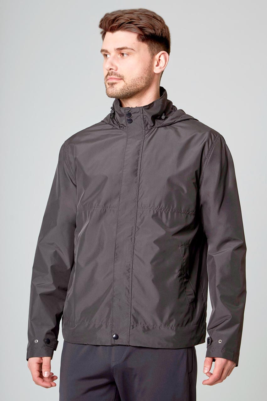 Mondetta Men's Recycled Commuter Jacket in Black