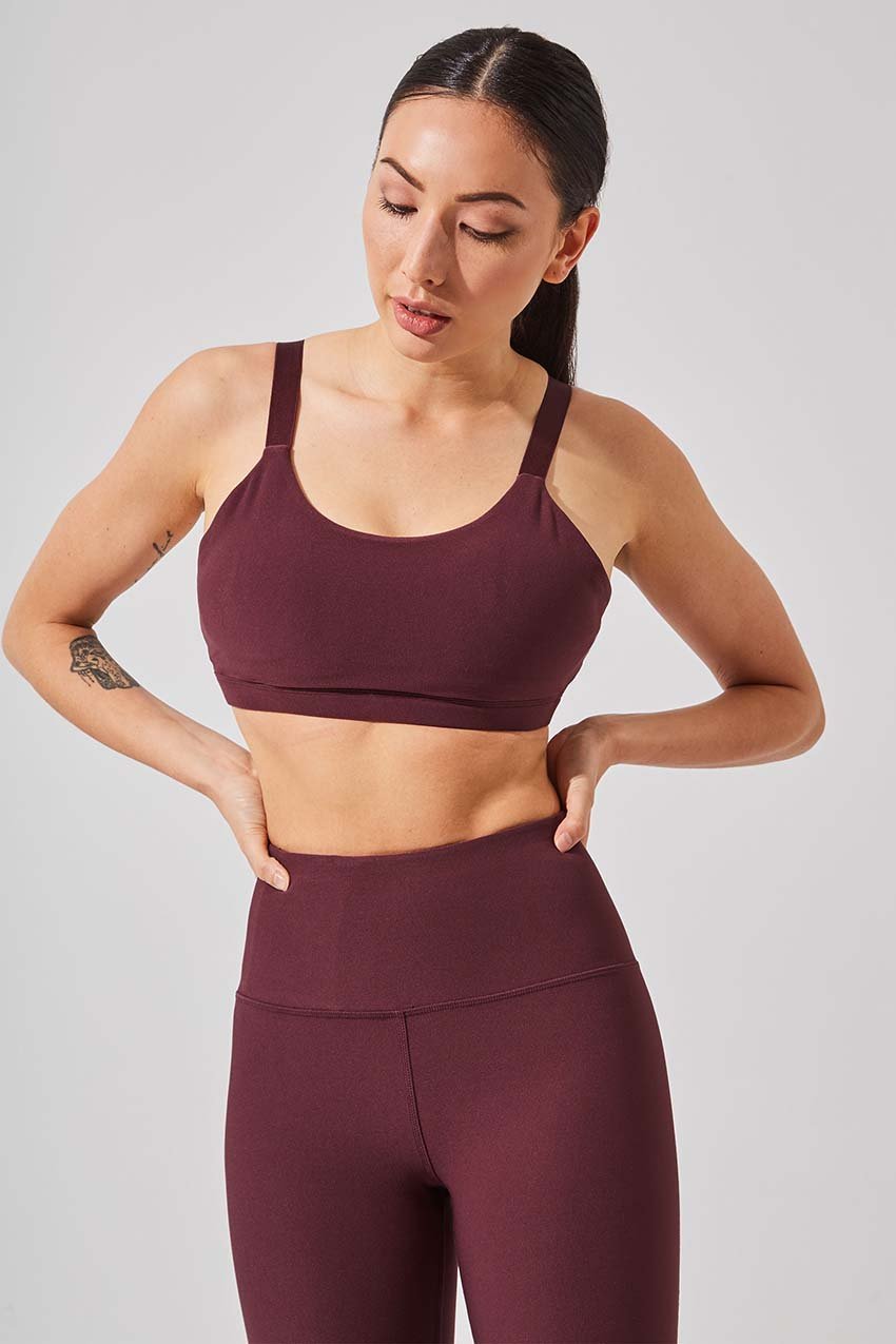 Advance Recycled Polyester Medium Support Bra - Sale