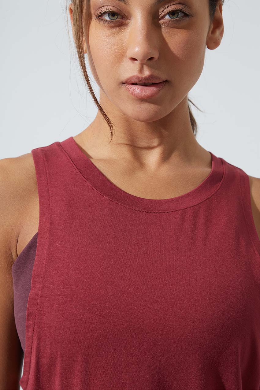 Avid TENCEL™ Modal Cropped Tank - Sale