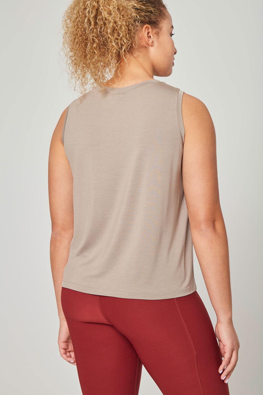 Exalt TENCEL™ Modal Sleeveless V-Neck Top