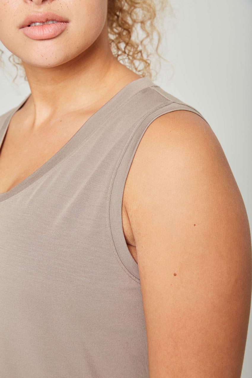 Exalt TENCEL™ Modal Sleeveless V-Neck Top