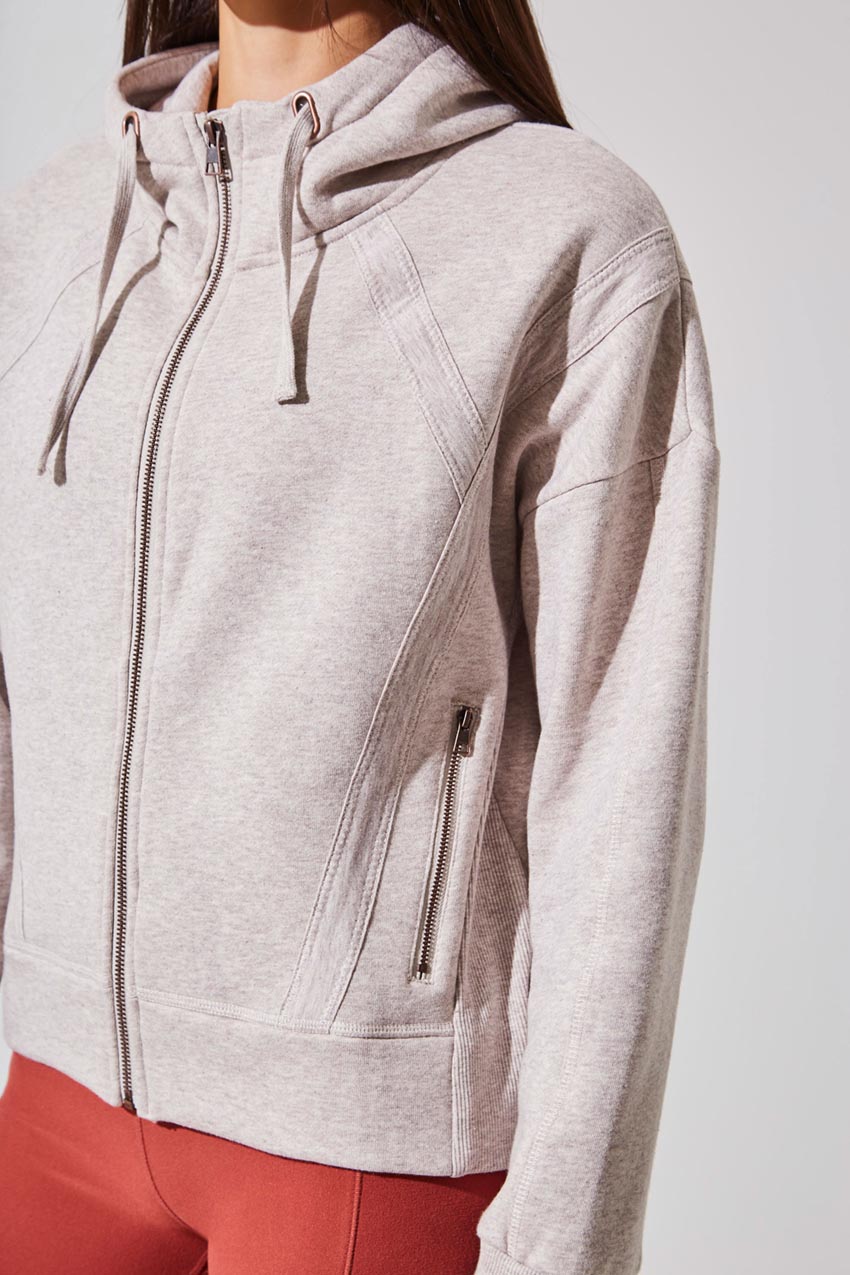 Aspire Recycled Organic Cotton Cropped Hoodie