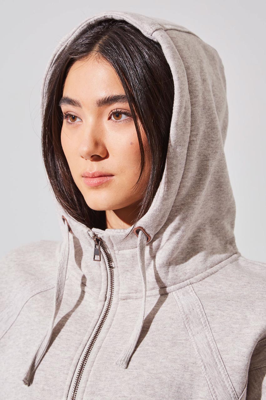 Aspire Recycled Organic Cotton Cropped Hoodie