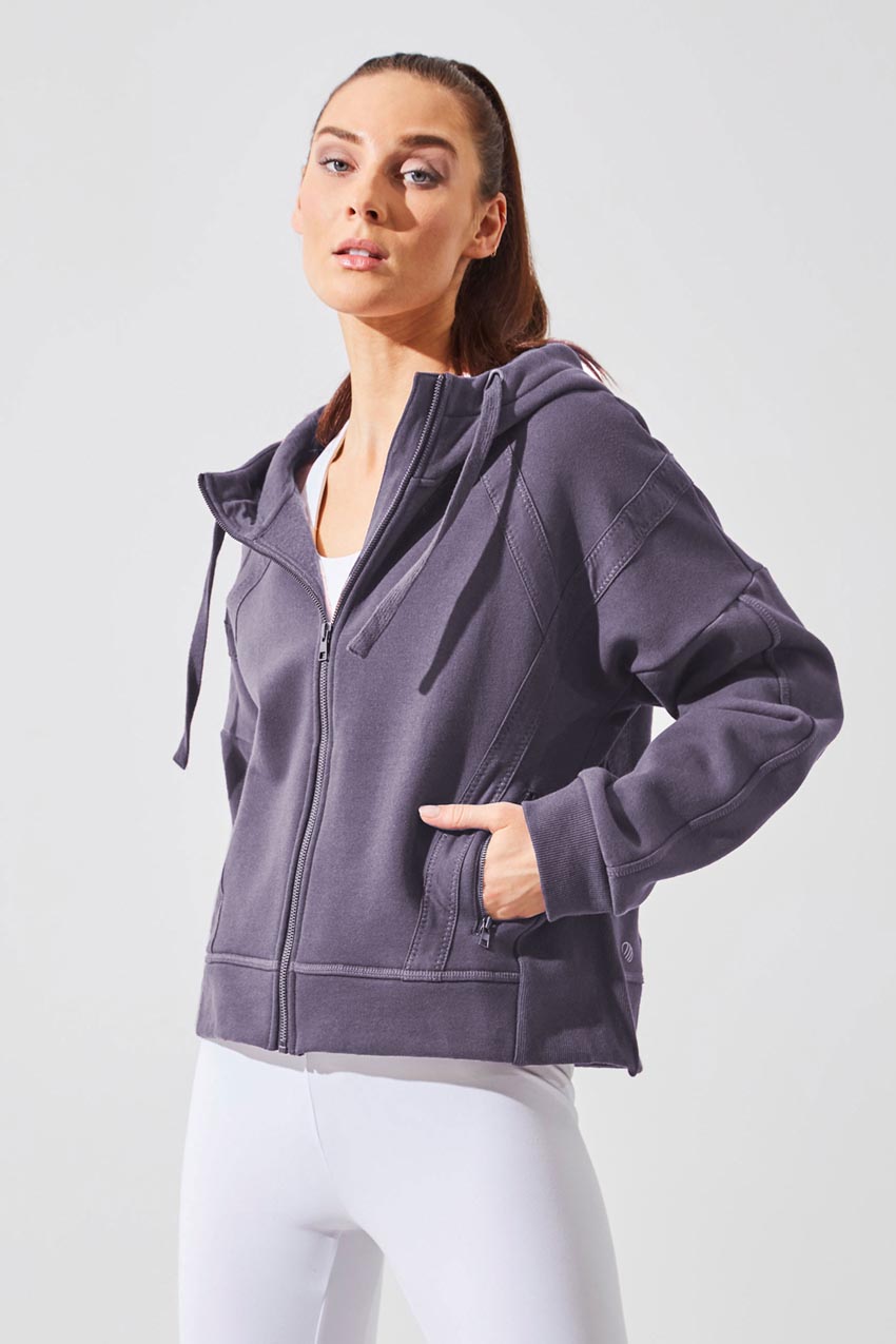 Aspire Recycled Organic Cotton Cropped Hoodie