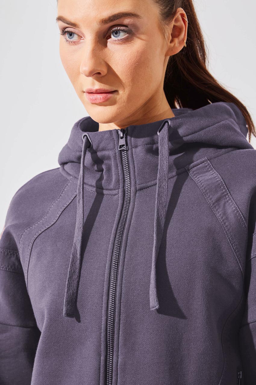 Aspire Recycled Organic Cotton Cropped Hoodie