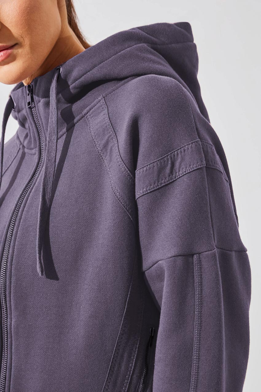 Aspire Recycled Organic Cotton Cropped Hoodie