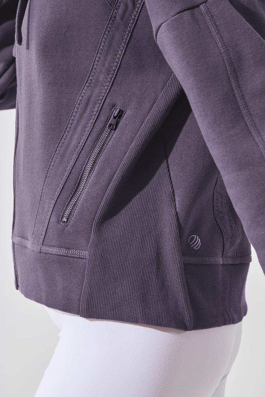 Aspire Recycled Organic Cotton Cropped Hoodie