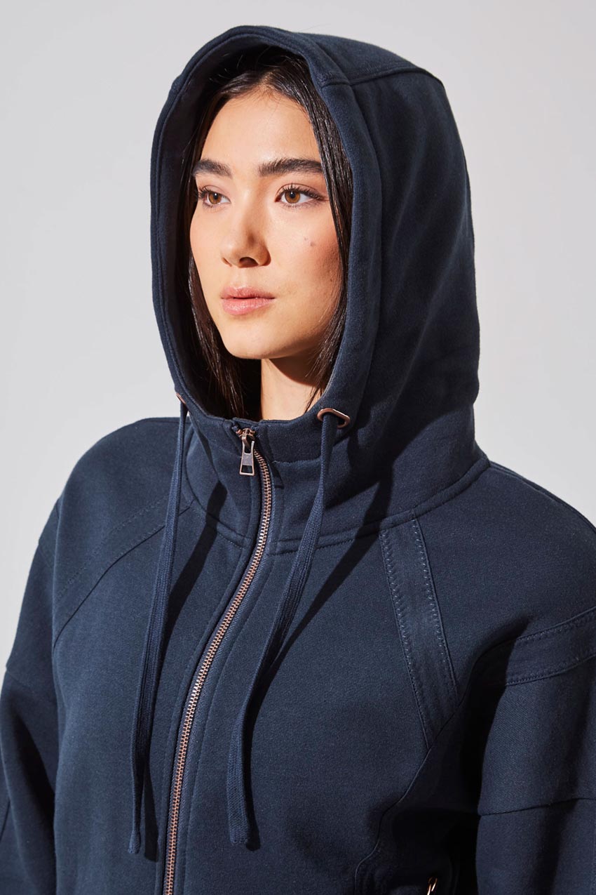 Aspire Recycled Organic Cotton Cropped Hoodie