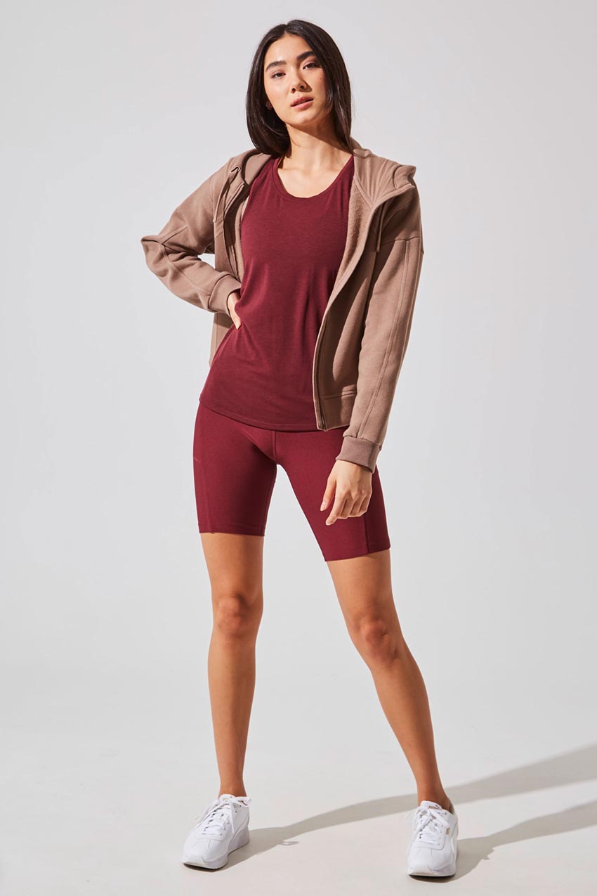 Aspire Recycled Organic Cotton Cropped Hoodie