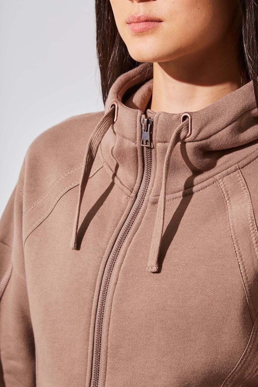 Aspire Recycled Organic Cotton Cropped Hoodie