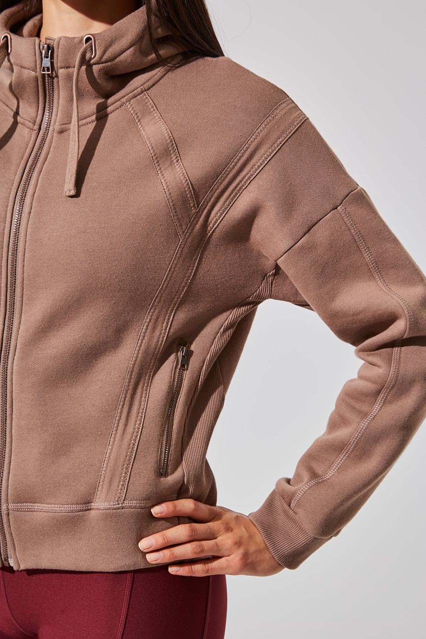 Aspire Recycled Organic Cotton Cropped Hoodie