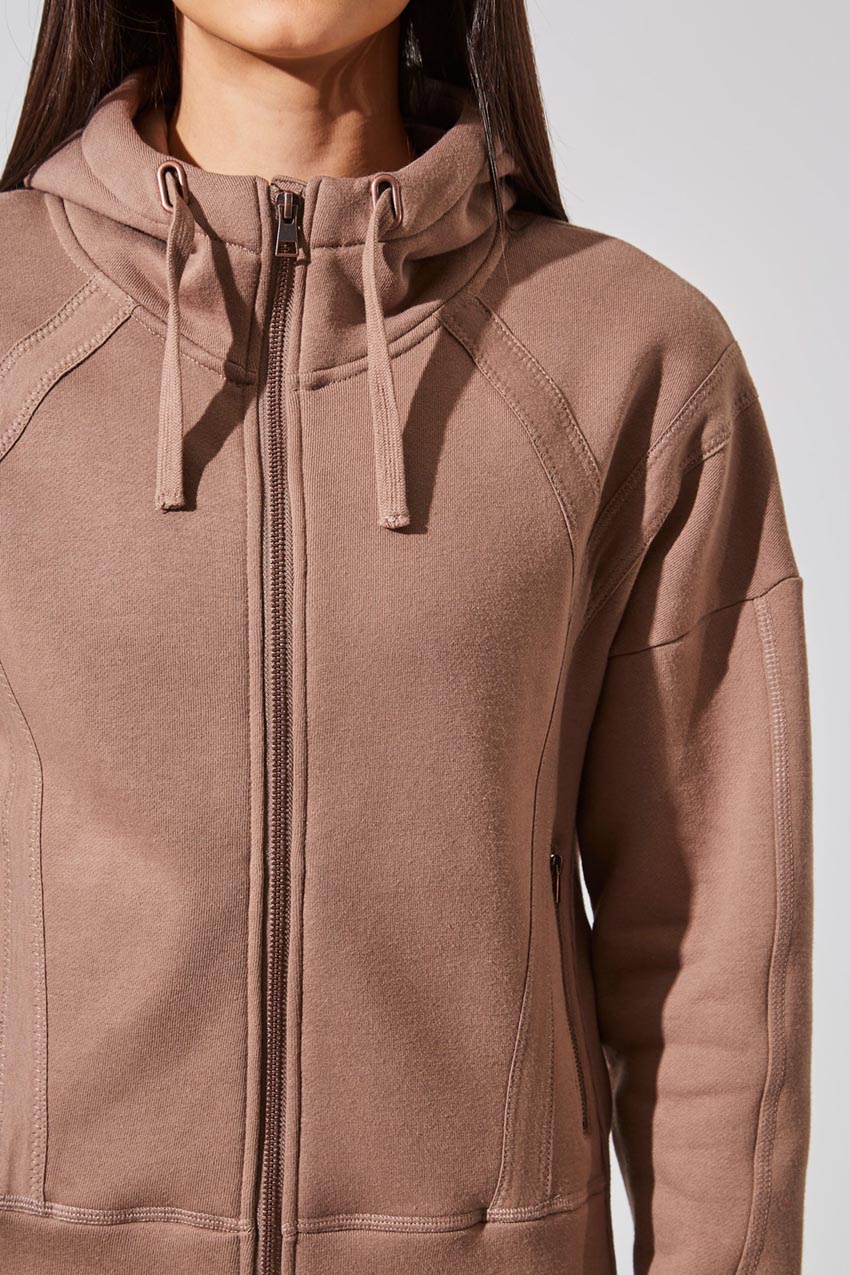 Aspire Recycled Organic Cotton Cropped Hoodie