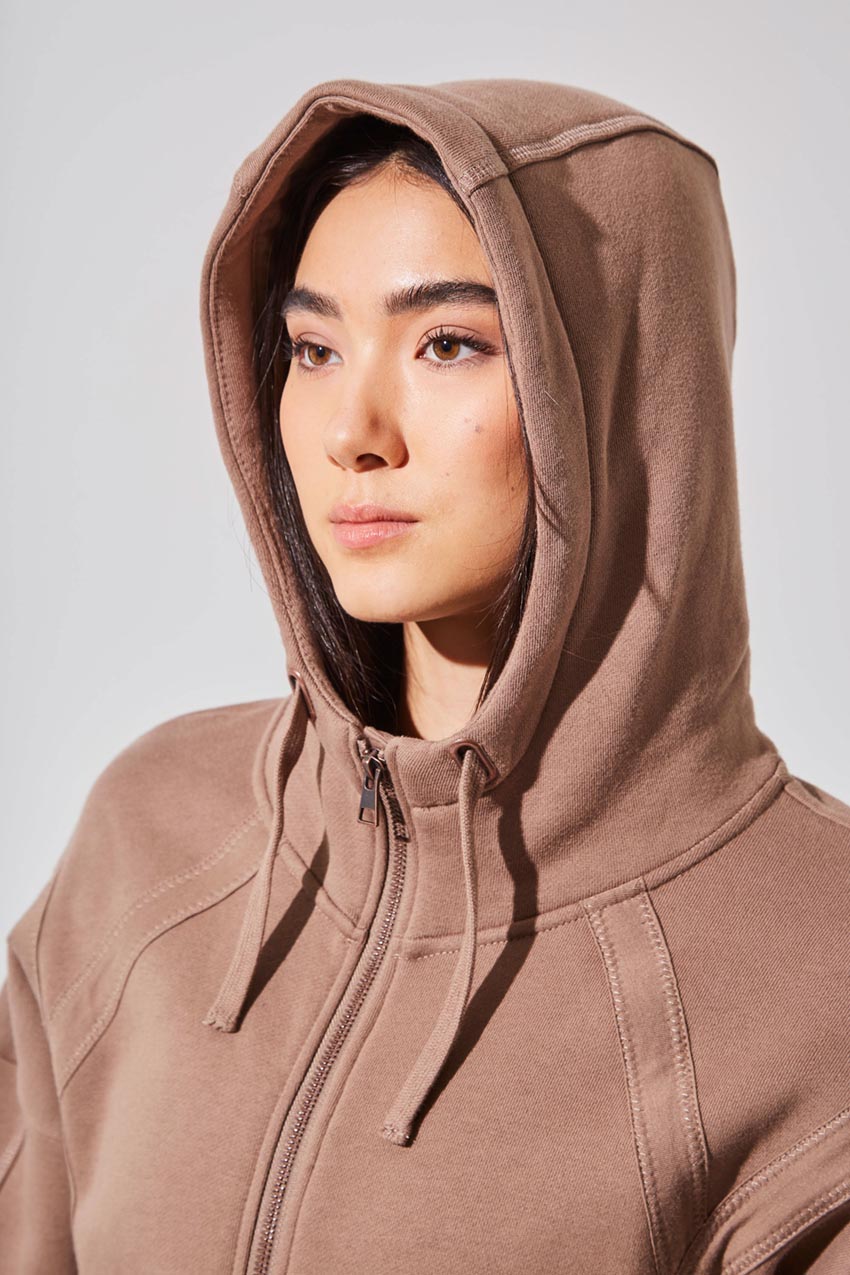 Aspire Recycled Organic Cotton Cropped Hoodie