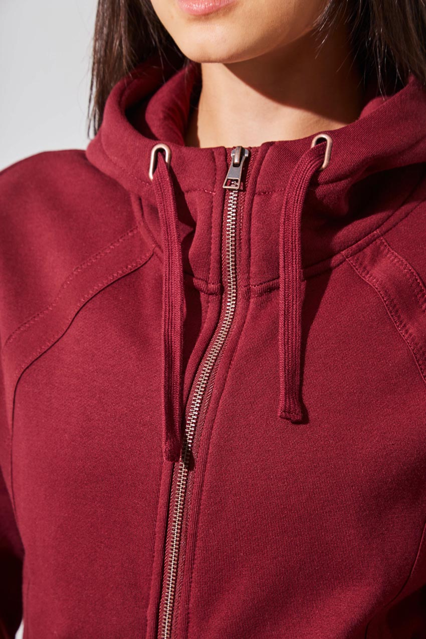 Aspire Recycled Organic Cotton Cropped Hoodie