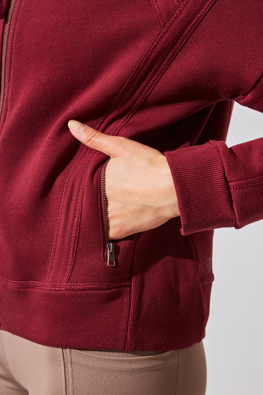 Aspire Recycled Organic Cotton Cropped Hoodie