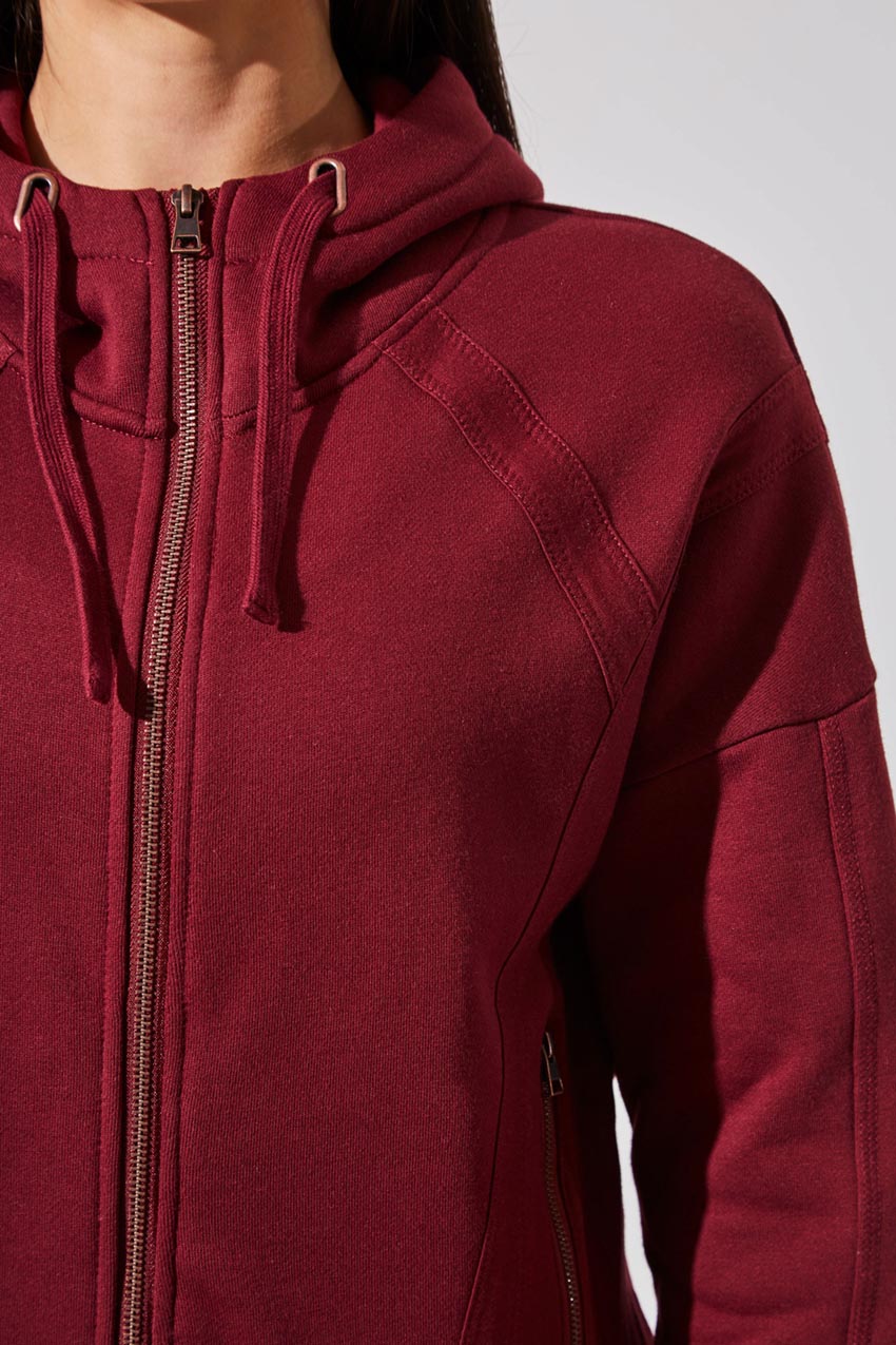 Aspire Recycled Organic Cotton Cropped Hoodie