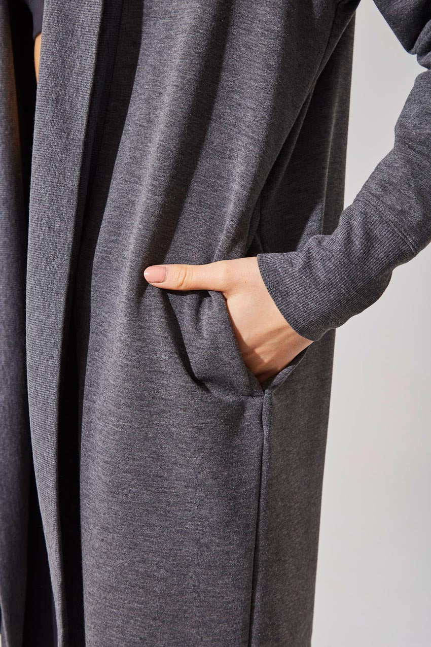Exhale Recycled Polyester Luxe Open Cardigan
