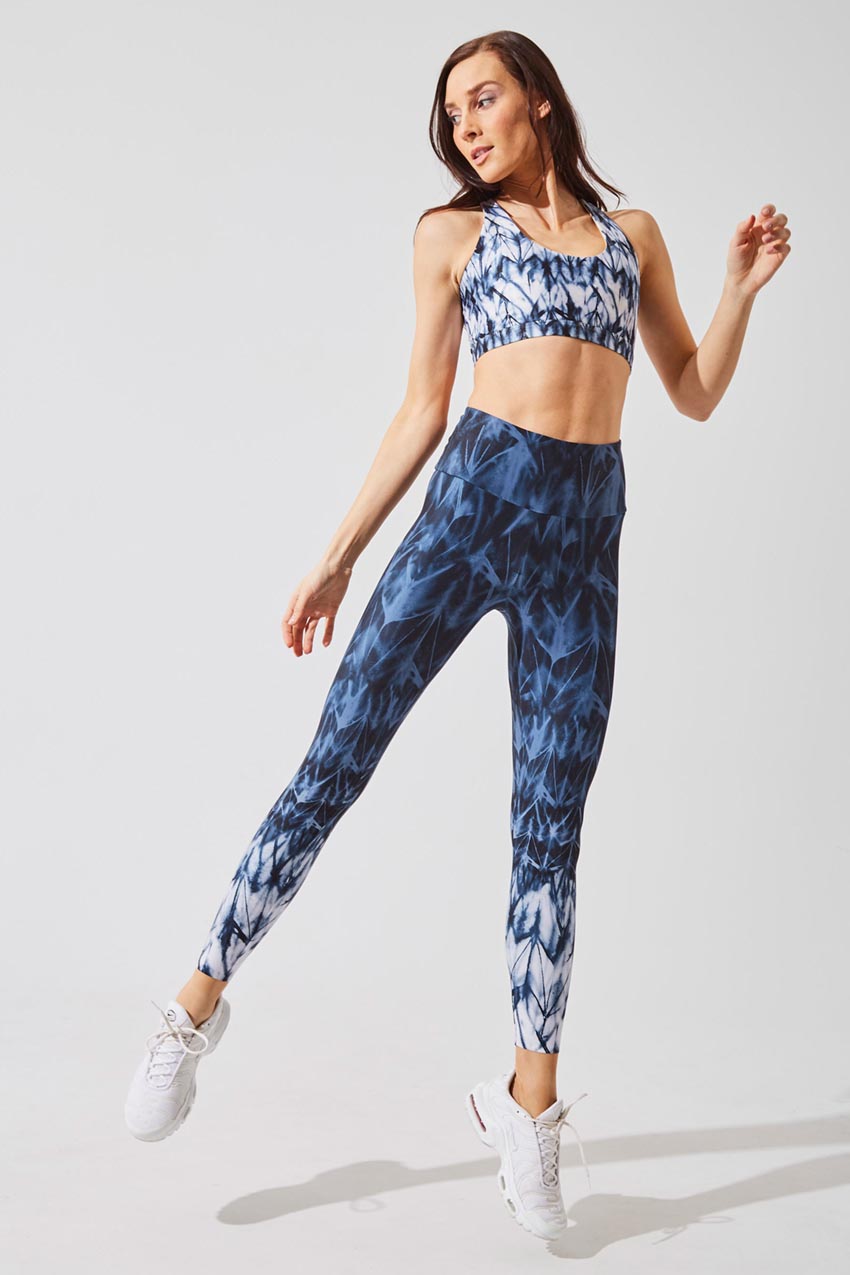 Exert Recycled Polyester Printed Medium Support Bra