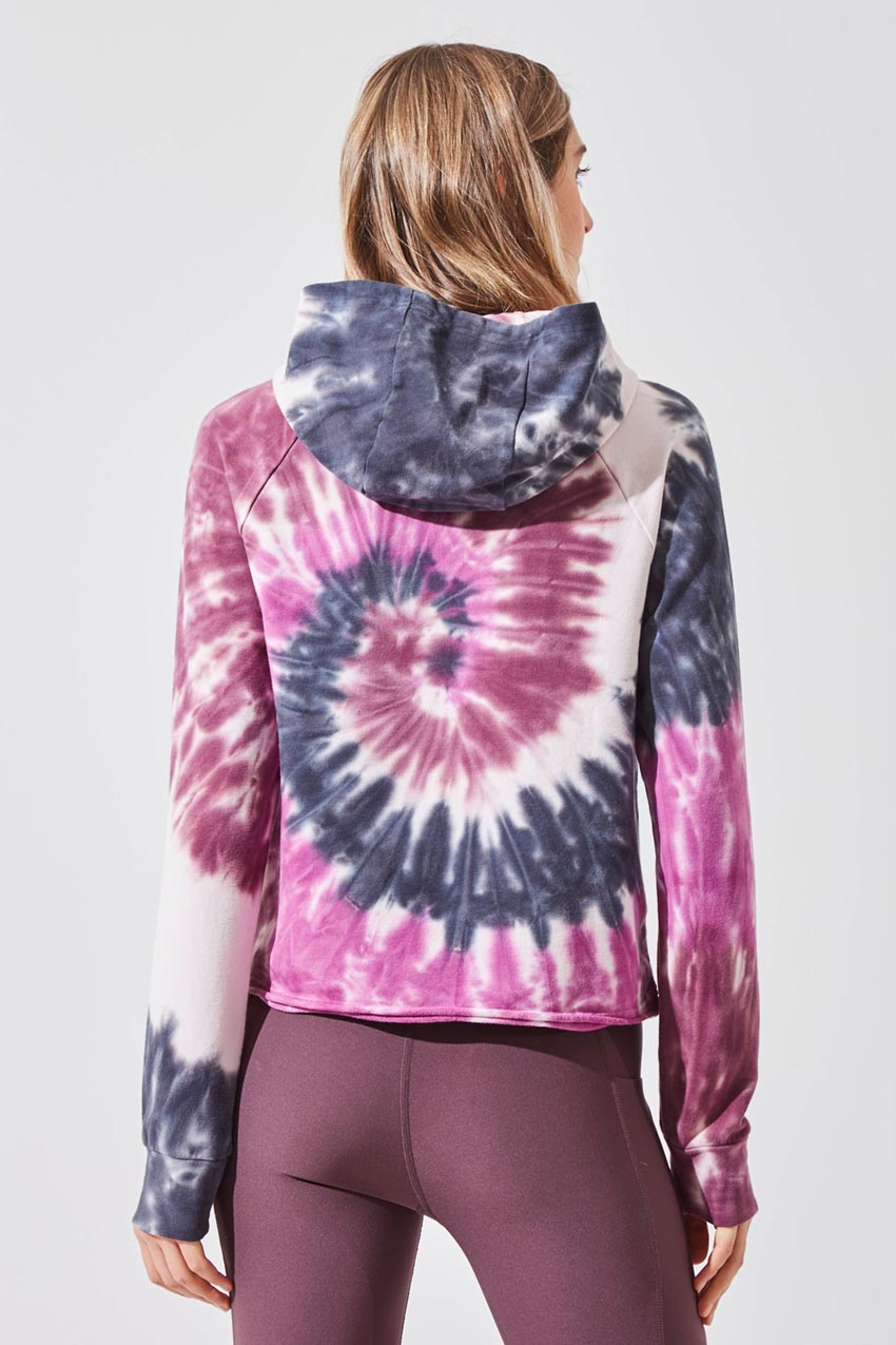 Vision Hooded Tie-Dye Sweatshirt