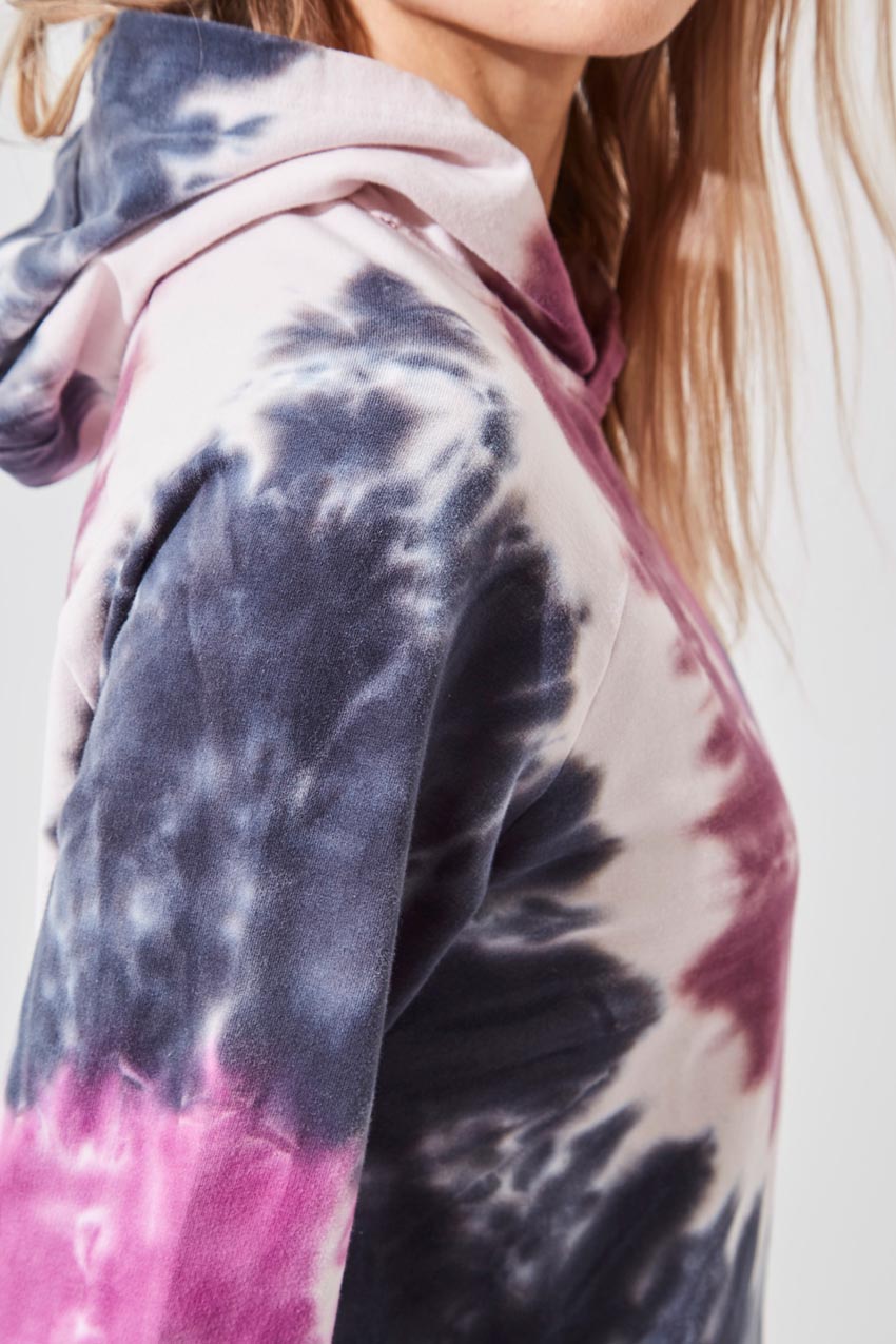 Vision Hooded Tie-Dye Sweatshirt