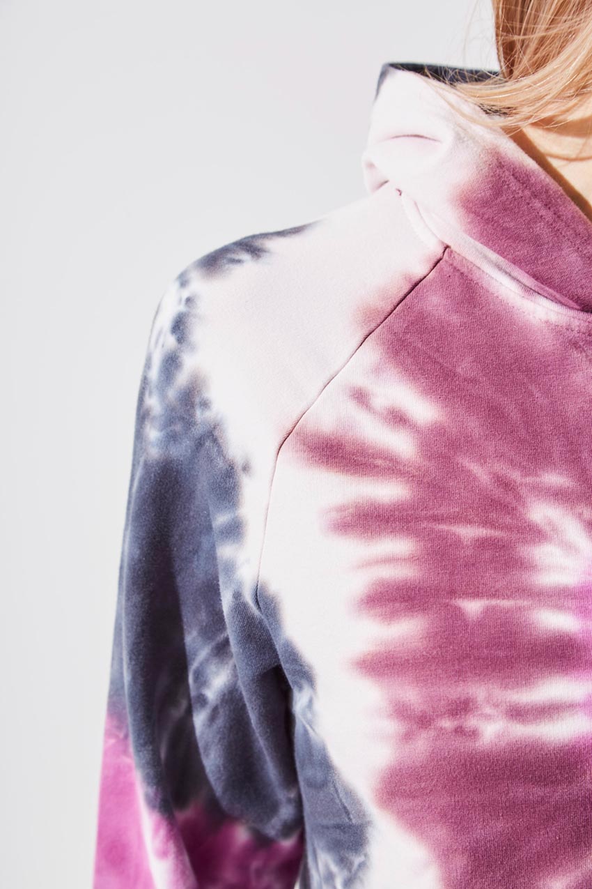 Vision Hooded Tie-Dye Sweatshirt