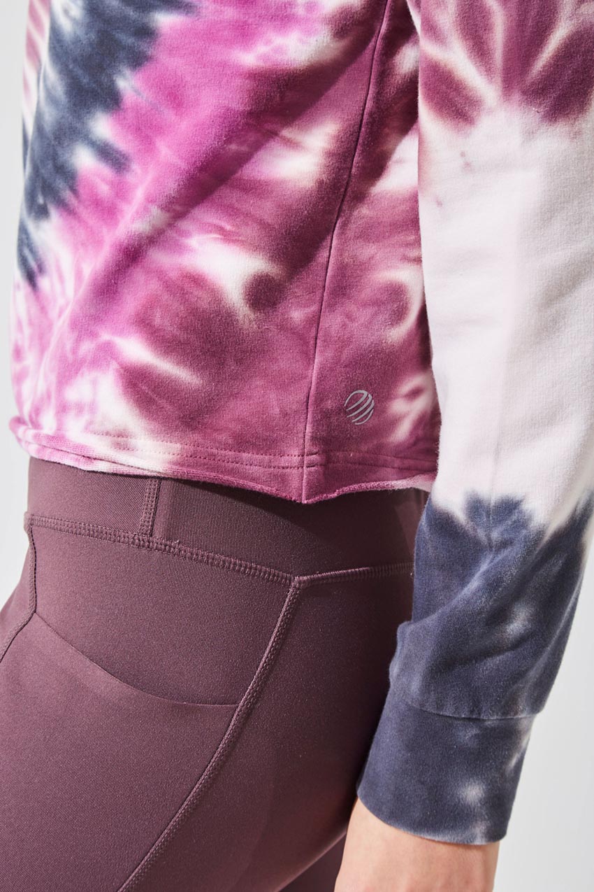 Vision Hooded Tie-Dye Sweatshirt