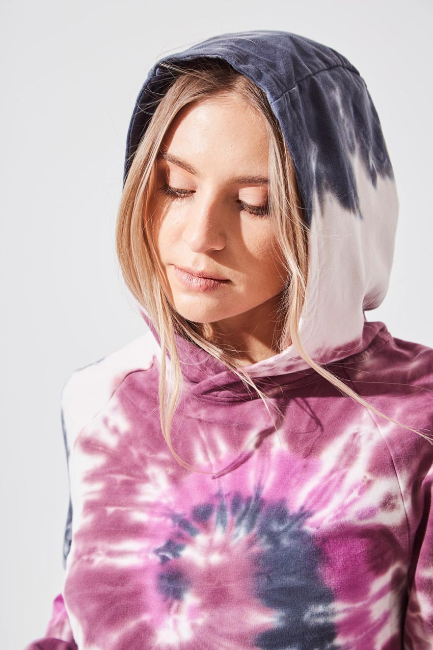 Vision Hooded Tie-Dye Sweatshirt