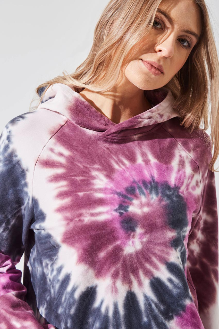 Vision Hooded Tie-Dye Sweatshirt