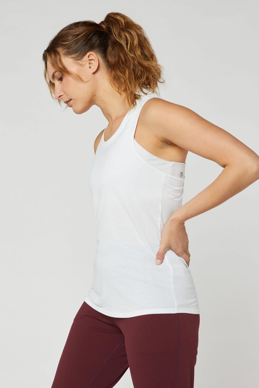 Bounce Dynamic Recycled Racerback Anti-Stink Tank Top