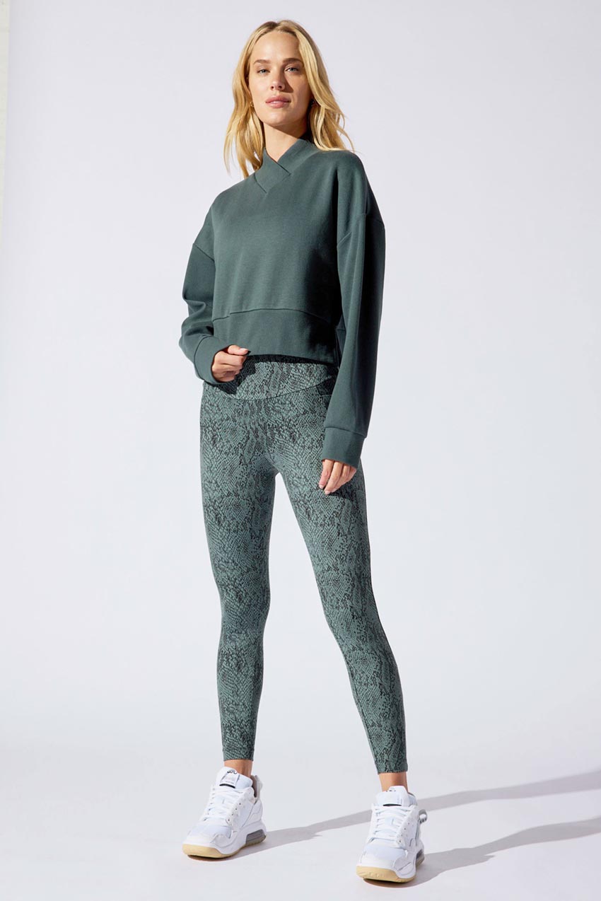 Adora Organic Cotton Cropped Pullover