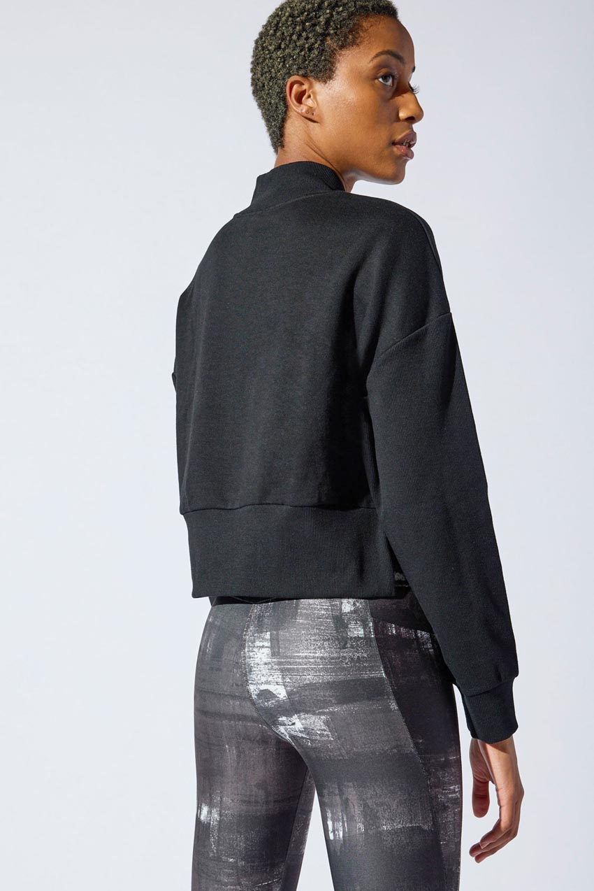 Adora Organic Cotton Cropped Pullover