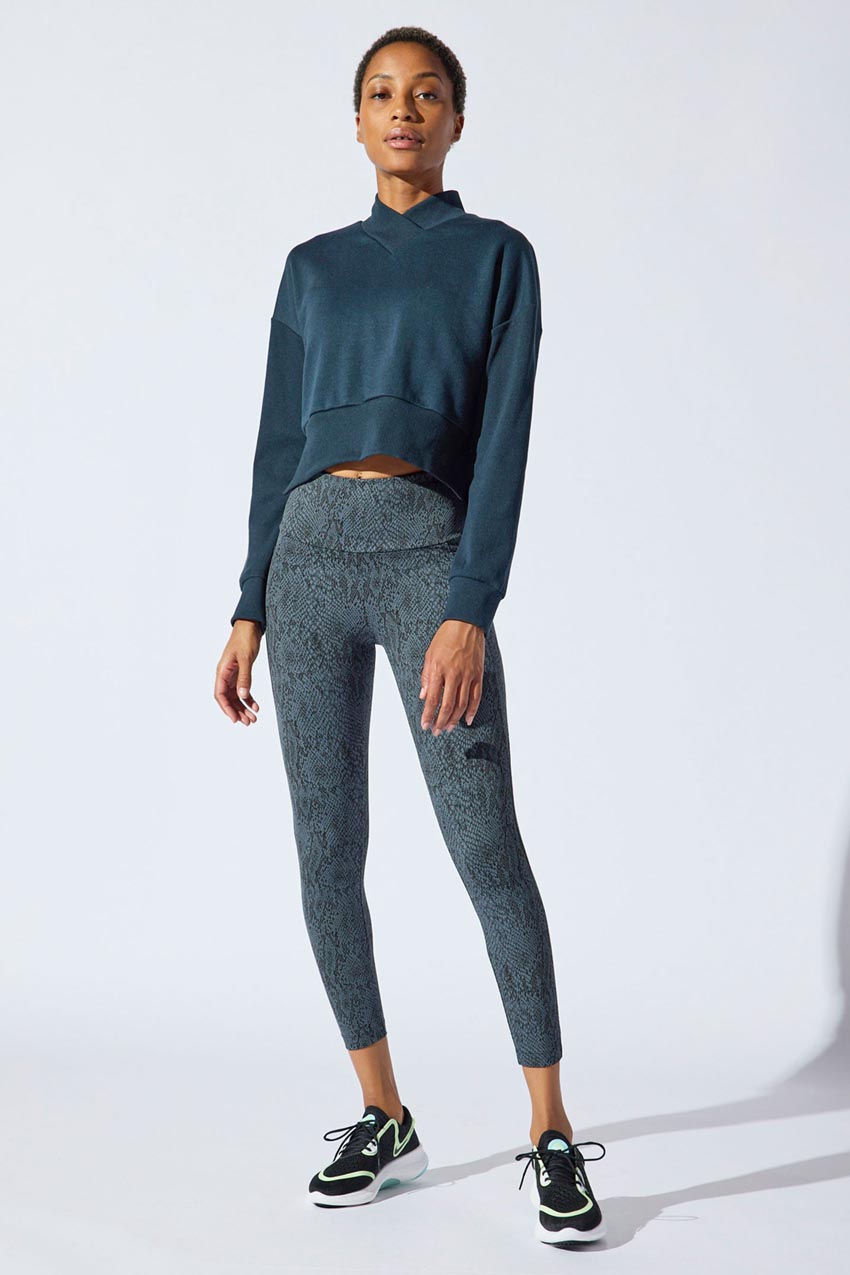 Adora Organic Cotton Cropped Pullover