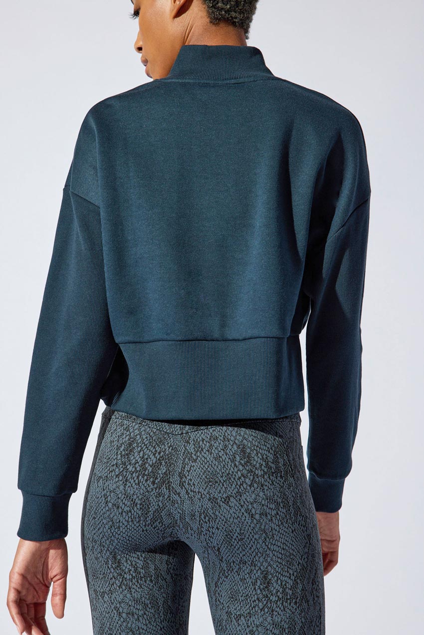 Adora Organic Cotton Cropped Pullover