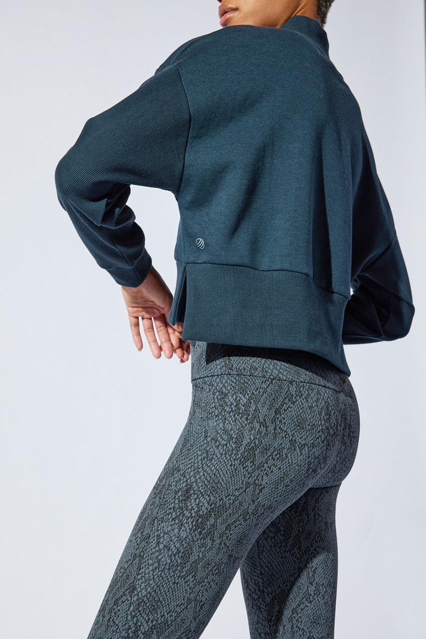 Adora Organic Cotton Cropped Pullover