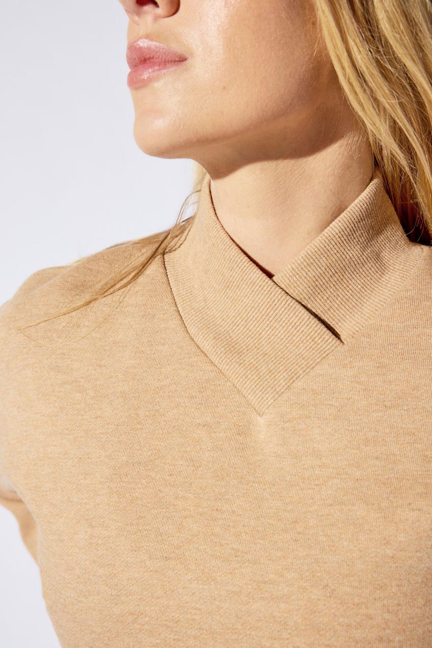 Adora Organic Cotton Cropped Pullover