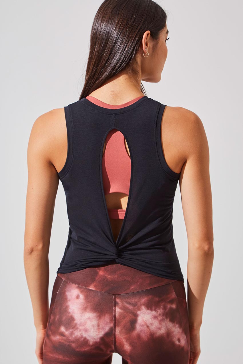 Michelle Recycled Polyester Cropped Tank