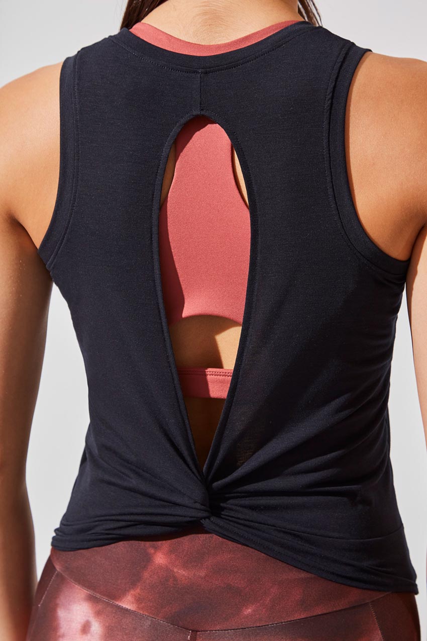 Michelle Recycled Polyester Cropped Tank