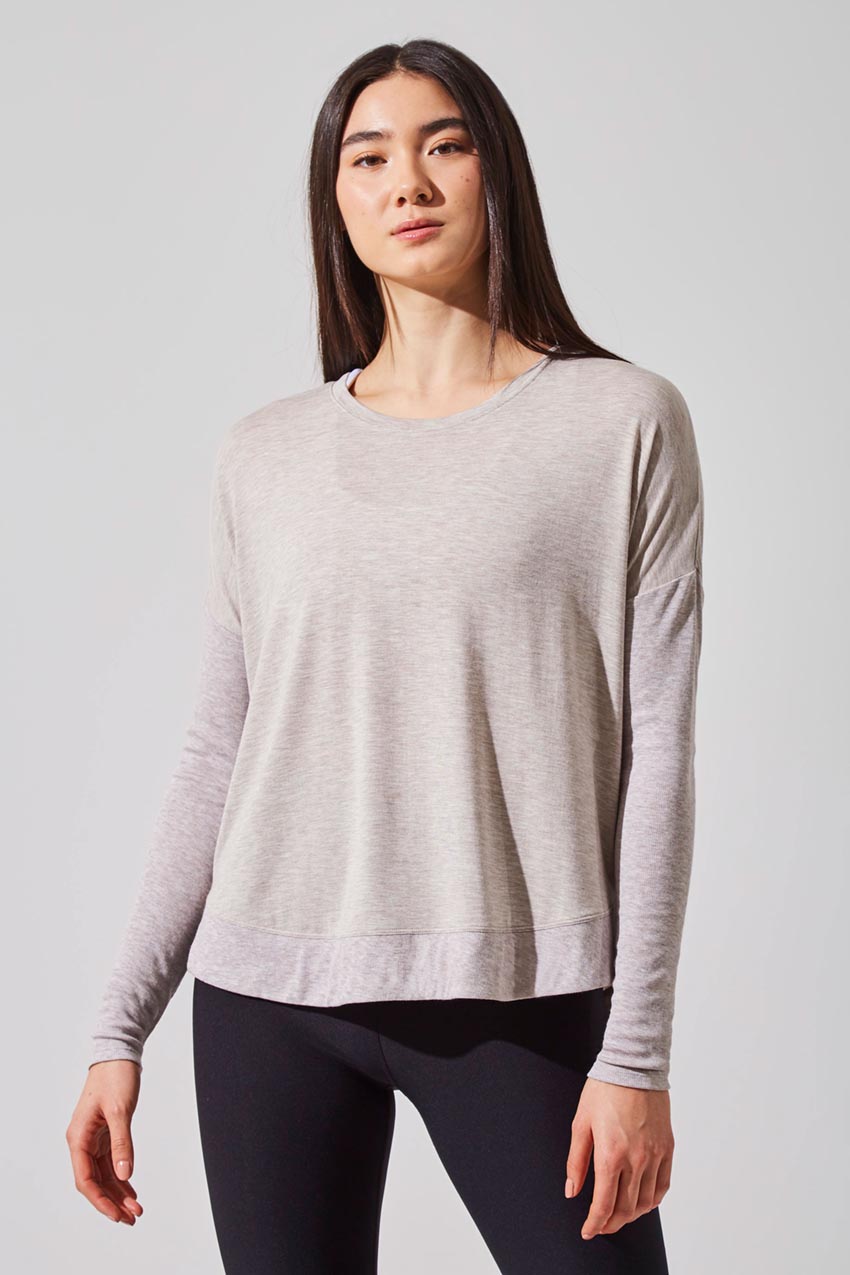 Catherine TENCEL™ Modal Long Sleeve Top