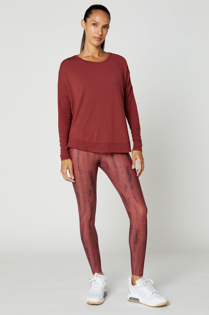 Catherine Breeze TENCEL™ Modal Long Sleeve Top