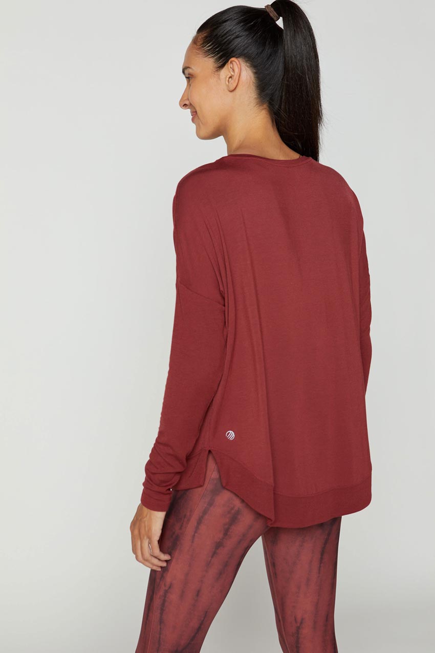 Catherine Breeze TENCEL™ Modal Long Sleeve Top