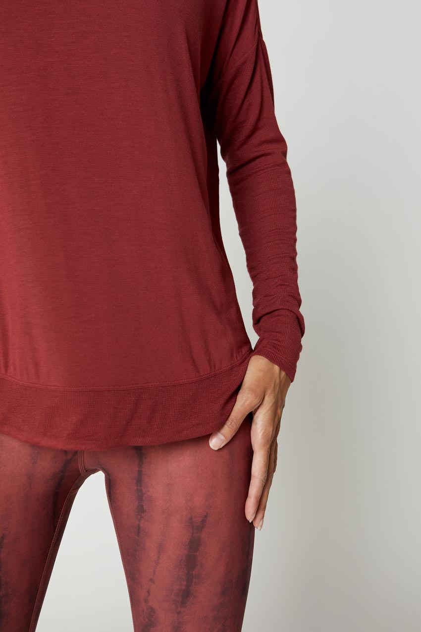 Catherine Breeze TENCEL™ Modal Long Sleeve Top