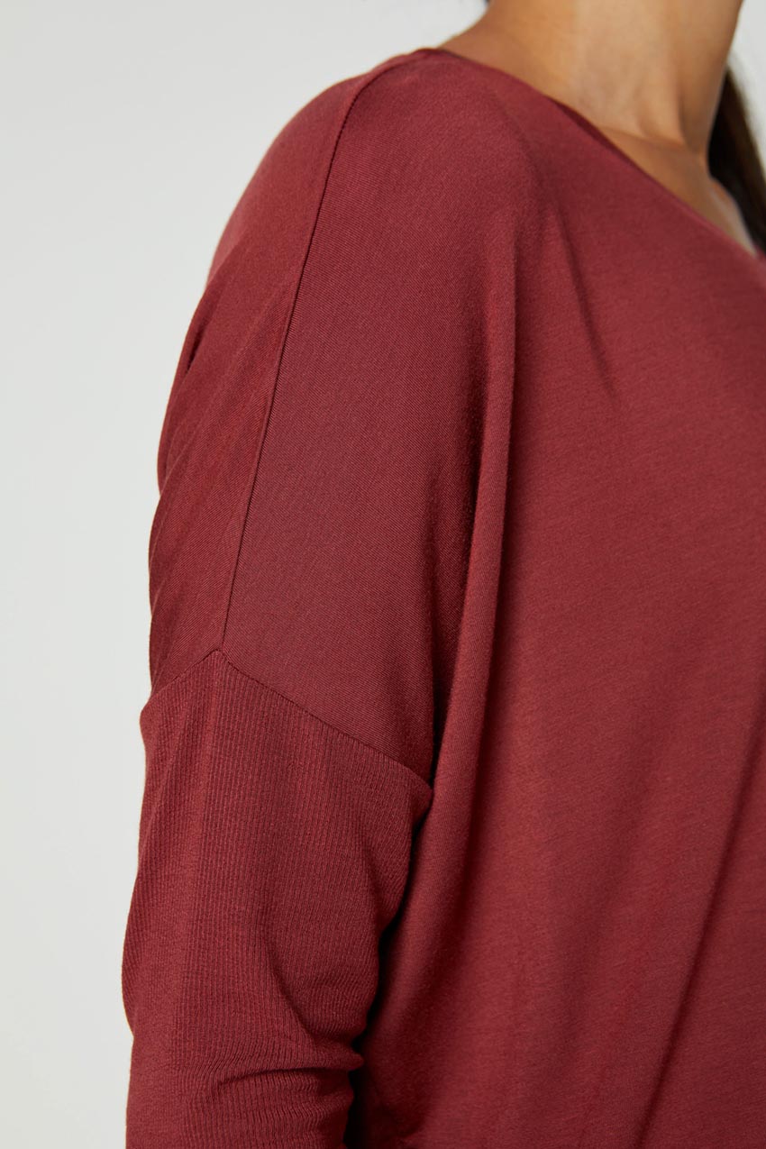 Catherine Breeze TENCEL™ Modal Long Sleeve Top