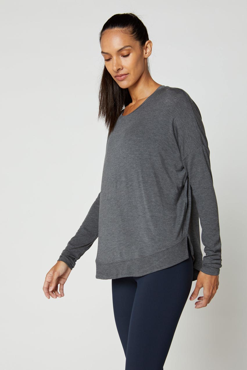 Catherine Breeze TENCEL™ Modal Long Sleeve Top