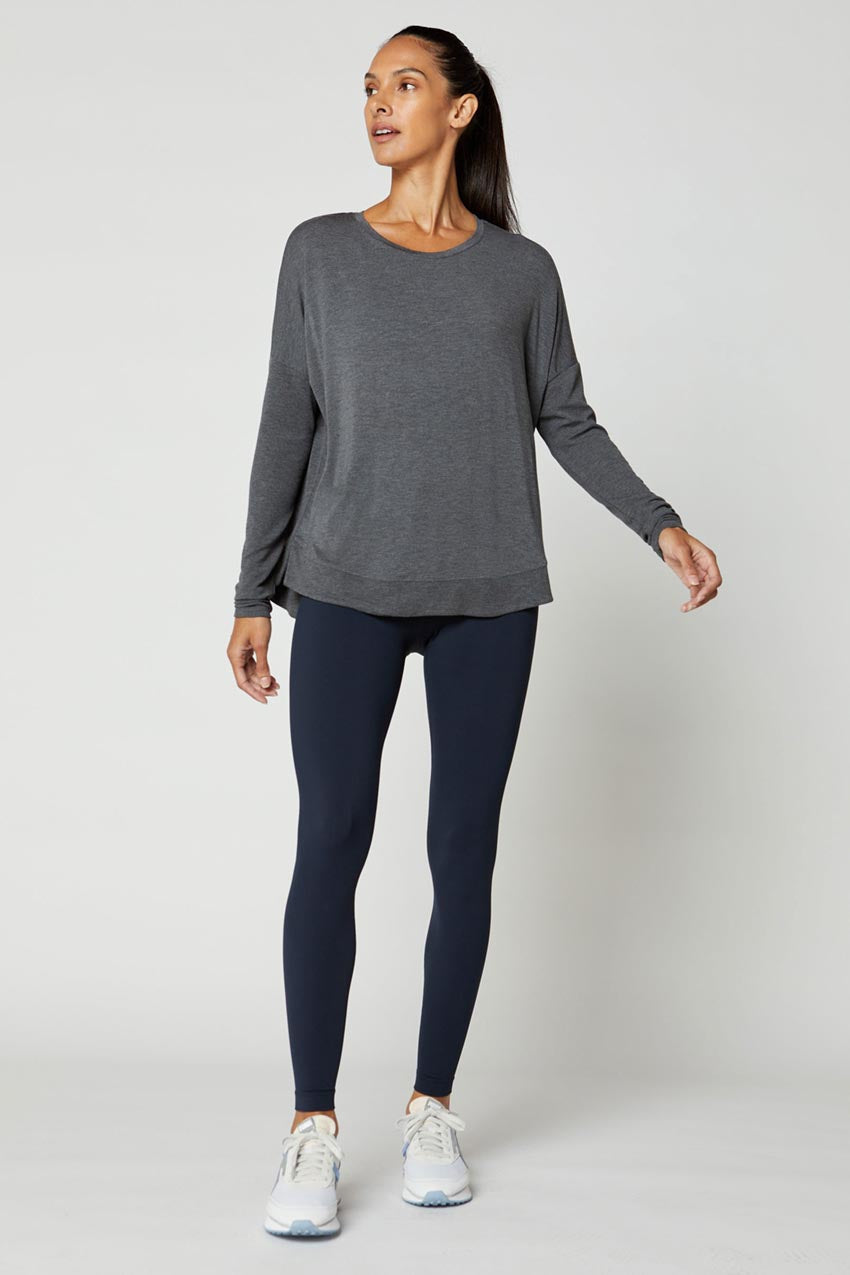 Catherine Breeze TENCEL™ Modal Long Sleeve Top