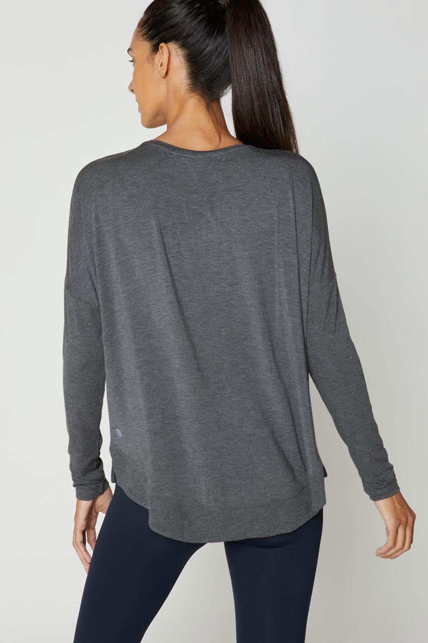 Catherine Breeze TENCEL™ Modal Long Sleeve Top