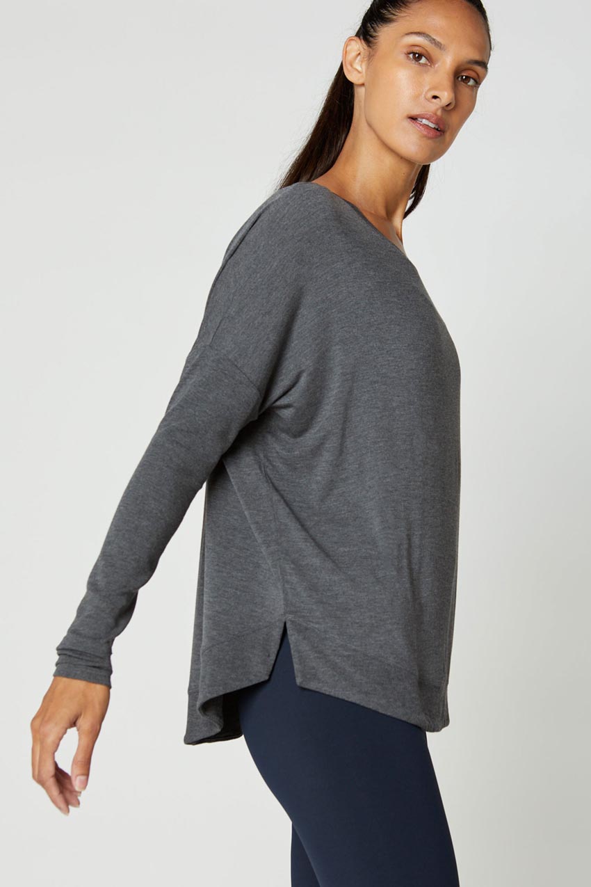Catherine Breeze TENCEL™ Modal Long Sleeve Top