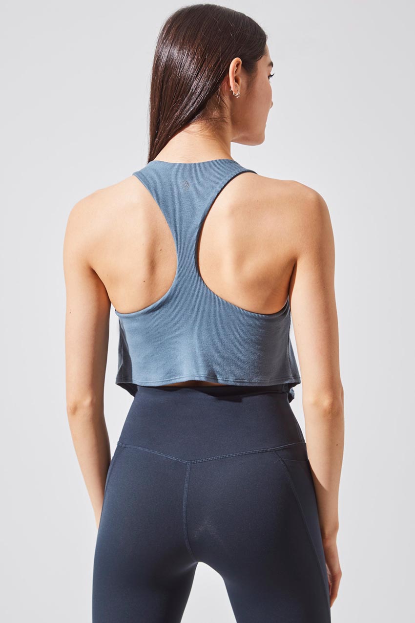 On Pace Natural Modal Medium Support Bra with Overlay