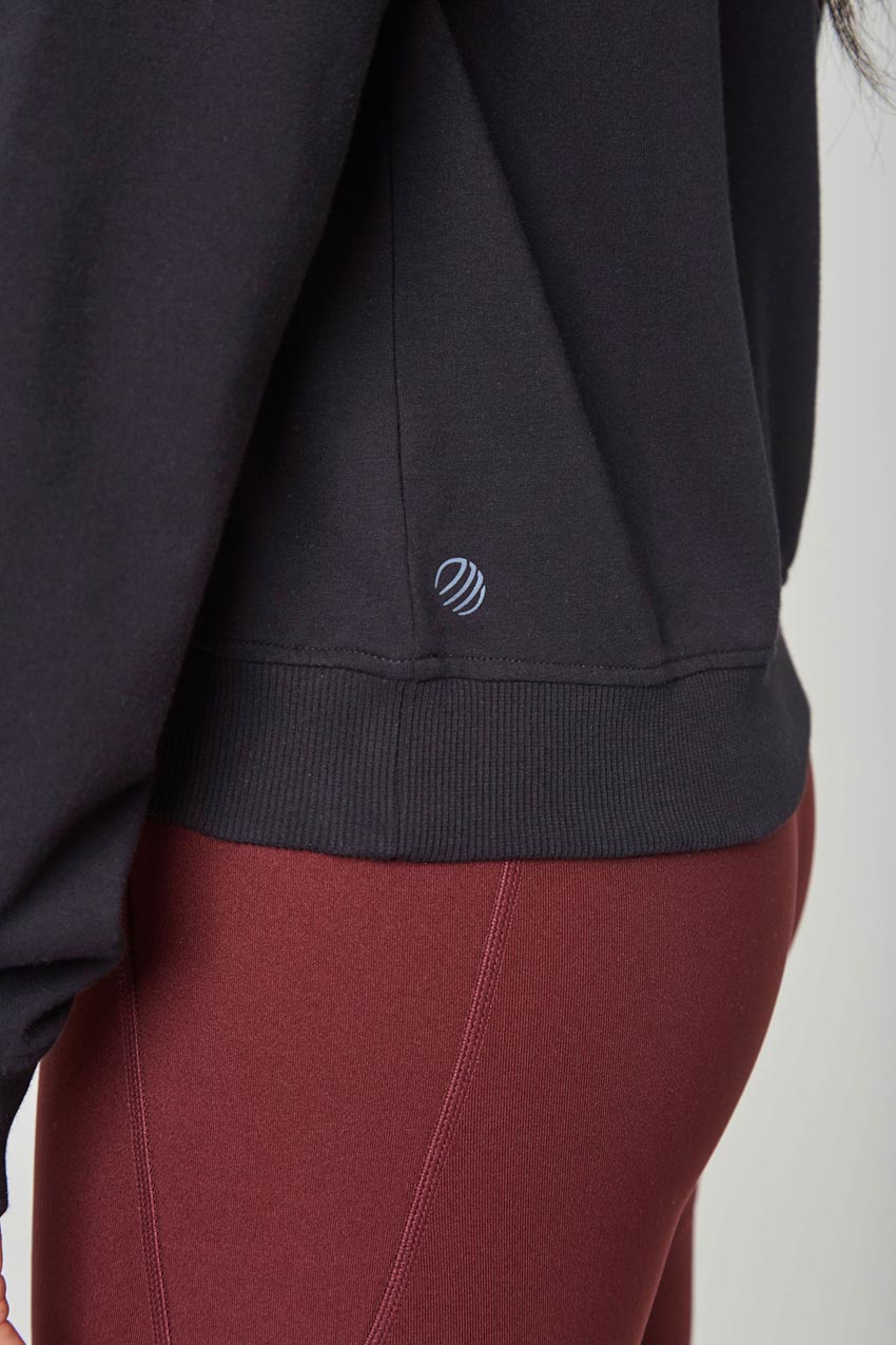 Ally Unwind Cropped 1/2 Zip Pullover